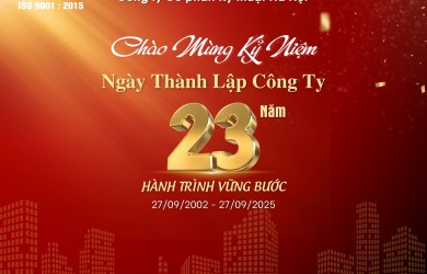 HATECH., JSC – 23 NĂM HÀNH TRÌNH VỮNG BƯỚC 